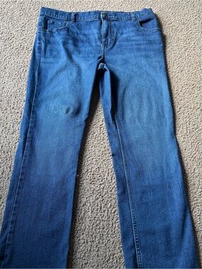 wonder nation Kids Blue Straight-Leg Jeans size 16 Husky